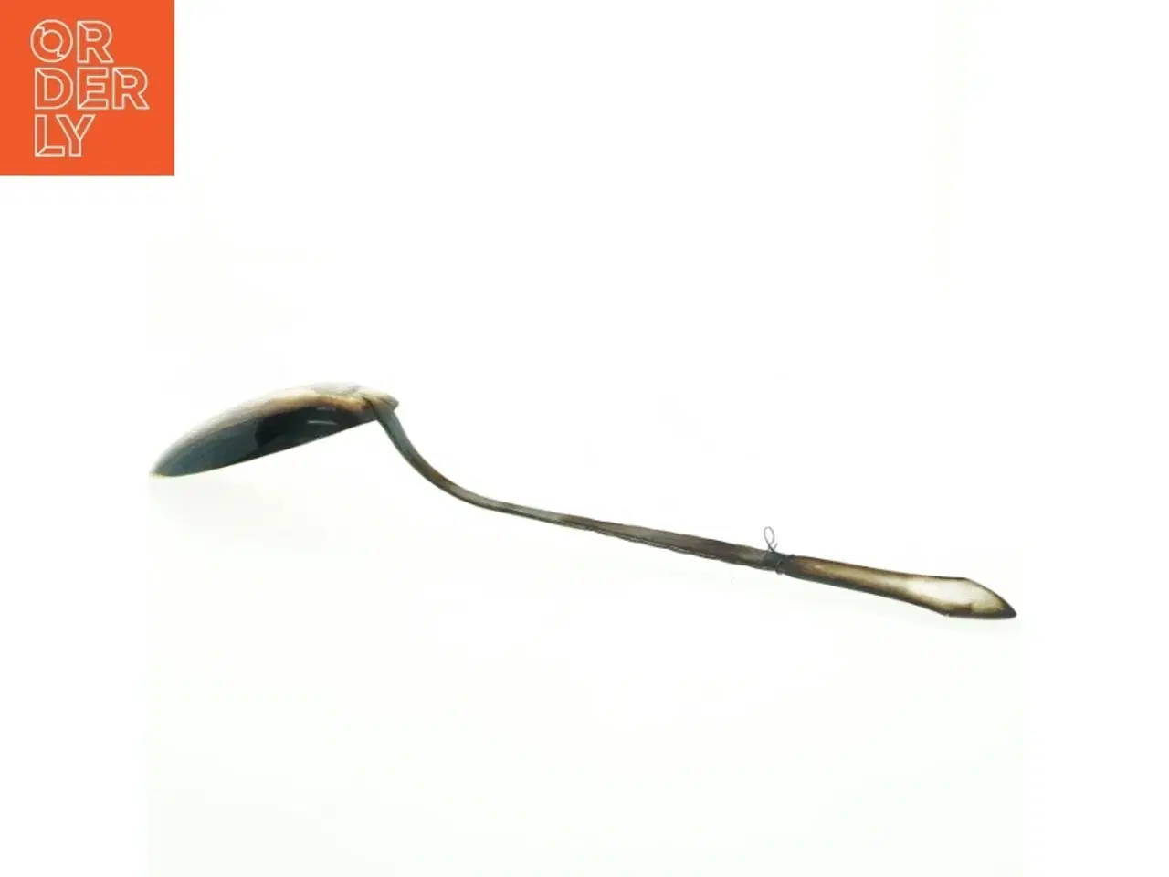 Billede 3 - Gammel ske med langt skaft (str. 38 x, 8 cm)