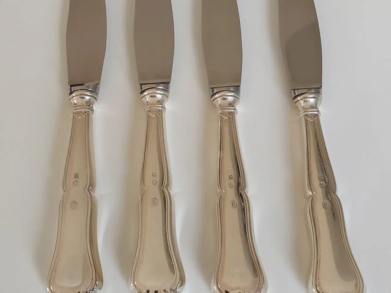 Billede 2 - Rita sølvbestik middagsknive 4 stk.