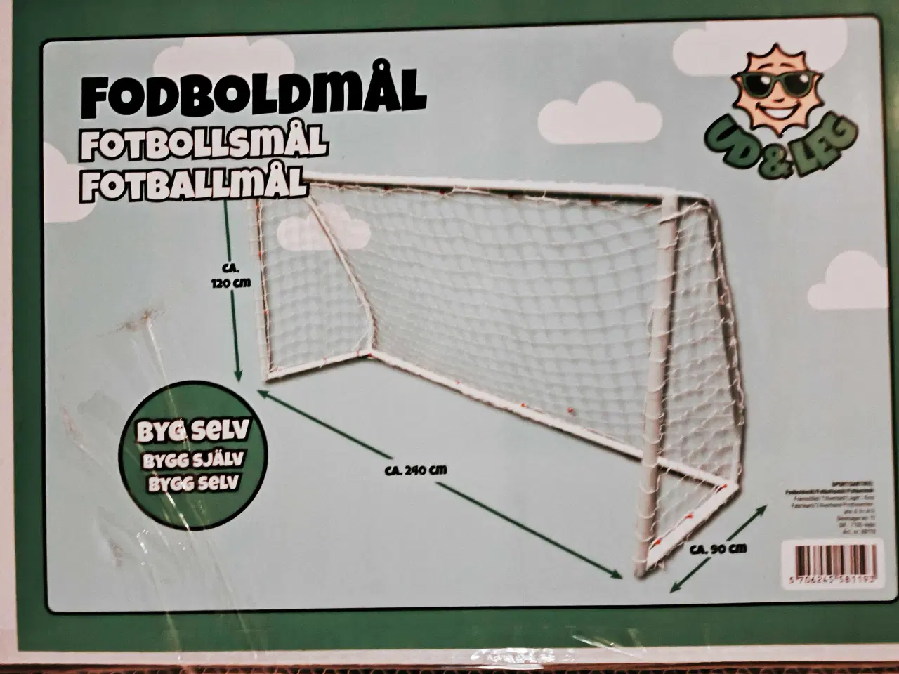 Billede 1 - Fodboldmål - NYT i original emballage