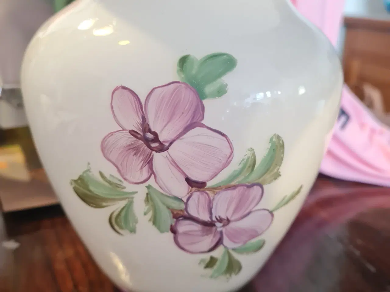 Billede 1 - Smuk glas vase 