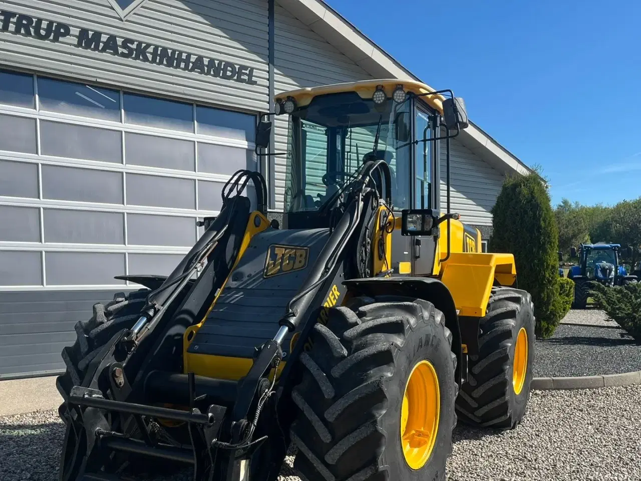 Billede 14 - JCB 426 med traktor dækmontering og hurtigskifte samt centralsmørring