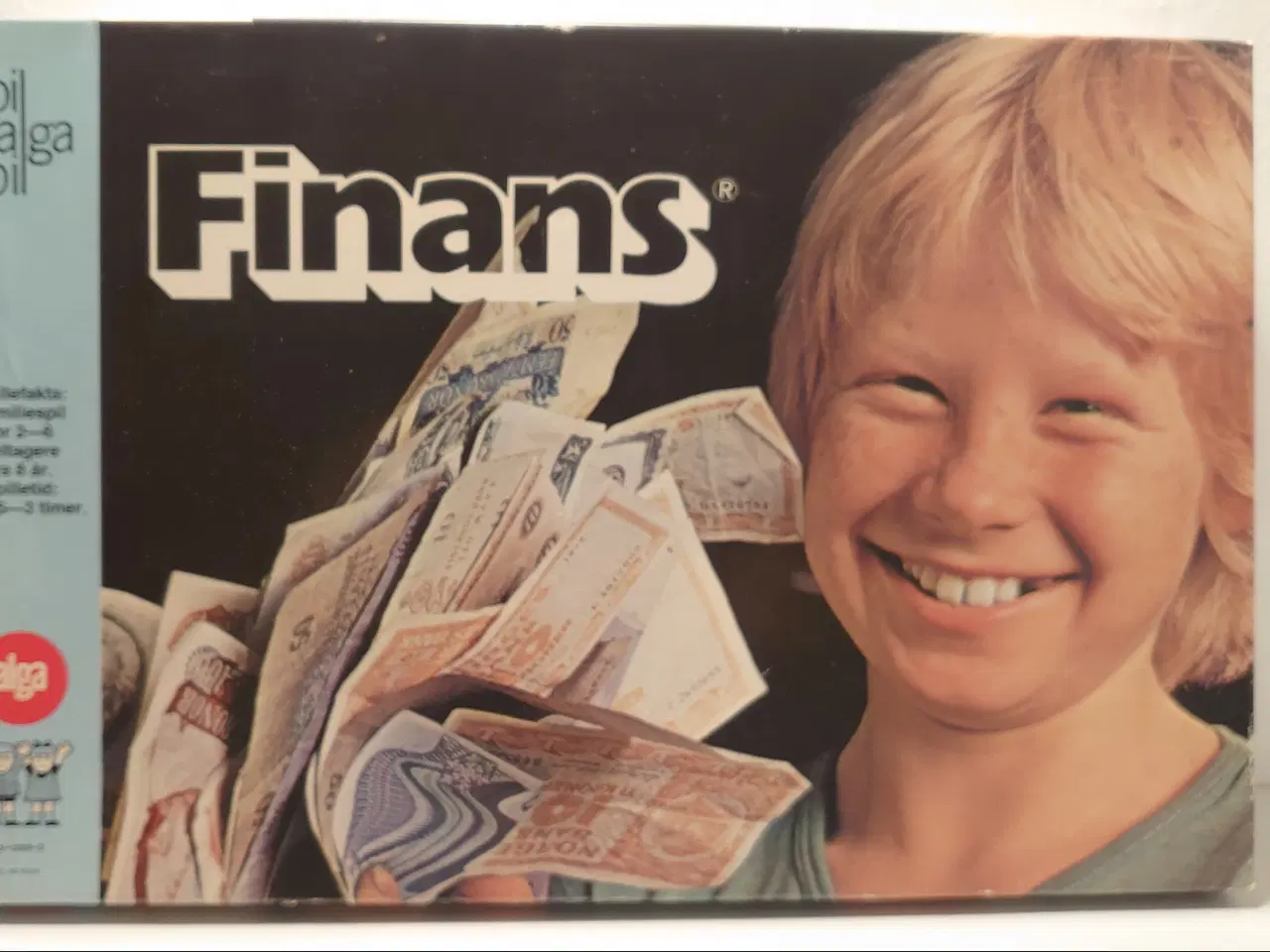 Billede 1 - Finans.Vintage brætspil fra Alga. Lidt som Matador