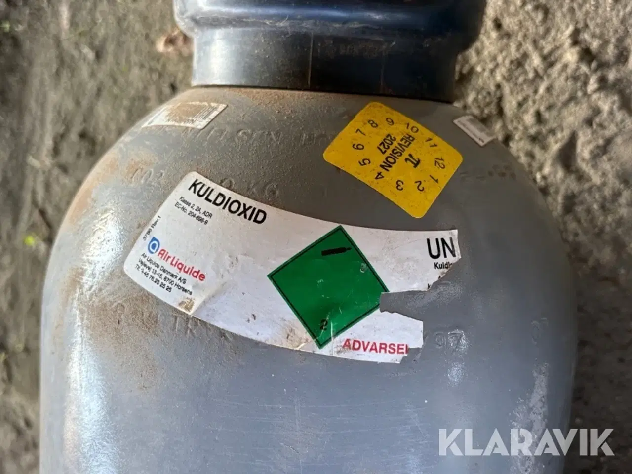 Billede 7 - Trykflasker Air Liquide Danmark A/S UN 1013, kuldioxid 20 liter