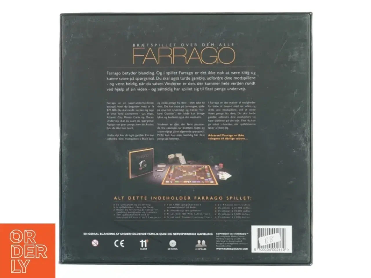 Billede 3 - Farrago Brætspil fra Farragogame (str. 30x8 cm)