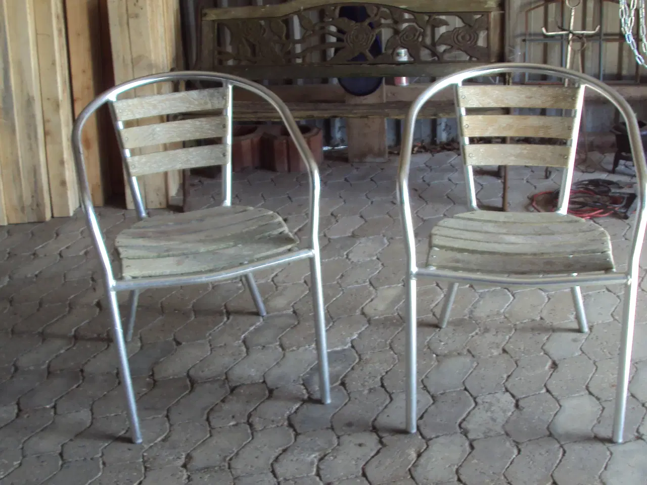 Billede 1 - Havestole 