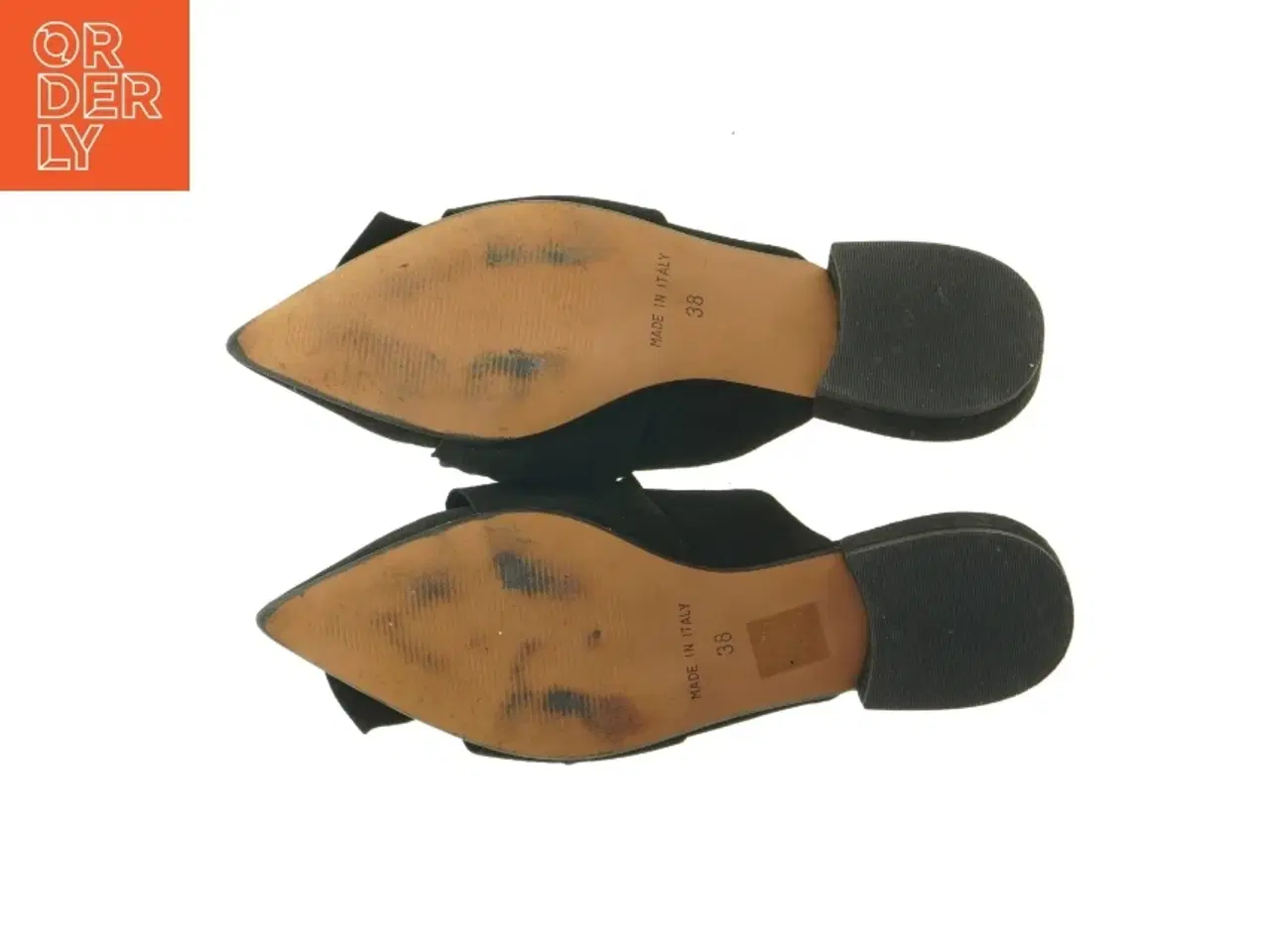 Billede 5 - Sorte flade mules fra Nome (str. 38 )