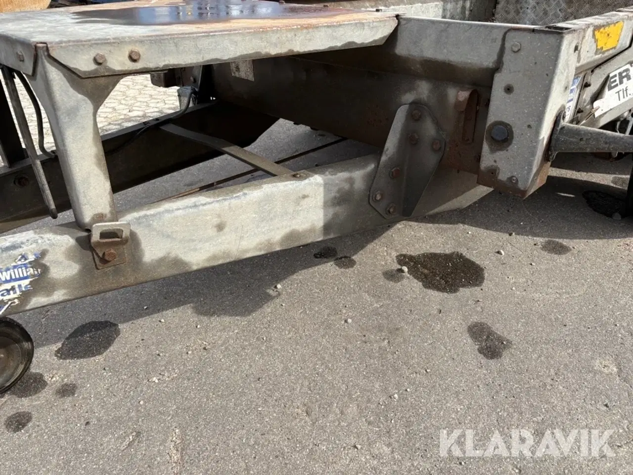 Billede 11 - Maskintrailer Iför Williams, indespension GX84