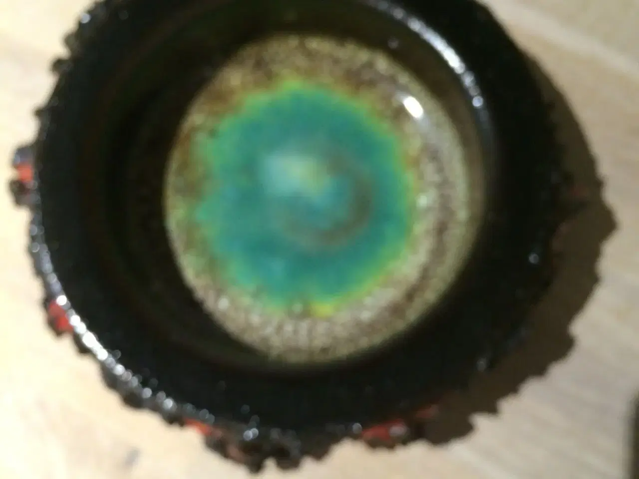 Billede 1 - Glit  islandsk keramik med lava