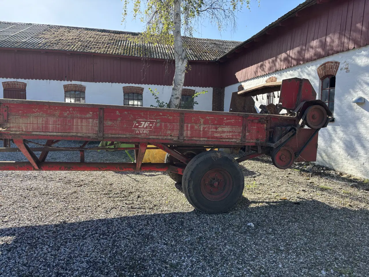 Billede 3 - Aflæsservogn med møgspreder