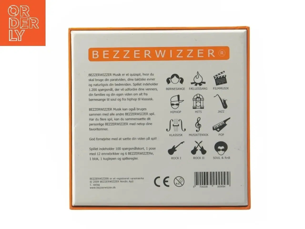 Billede 4 - Bezzerwizzer musikquizspil (str. 7x15,5x15,5 cm)