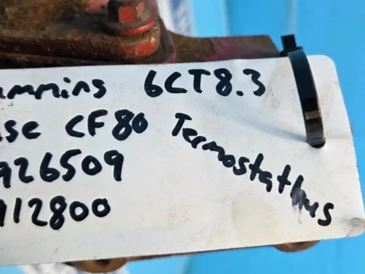 Billede 2 - Cummins 6CT8.3 Termostathus J926509