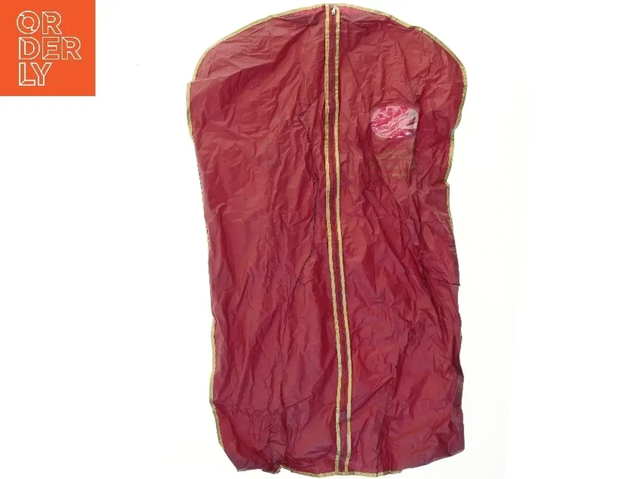 Billede 1 - Rød tøjpose med logo (str. 99x58 cm)