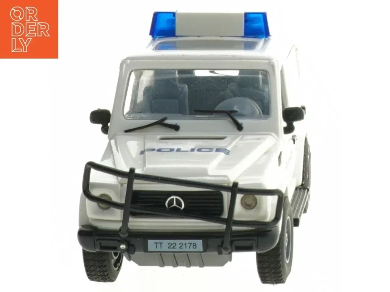 Billede 2 - Legetøjspolitibil fra Mercedes-Benz (str. 17x8 cm)