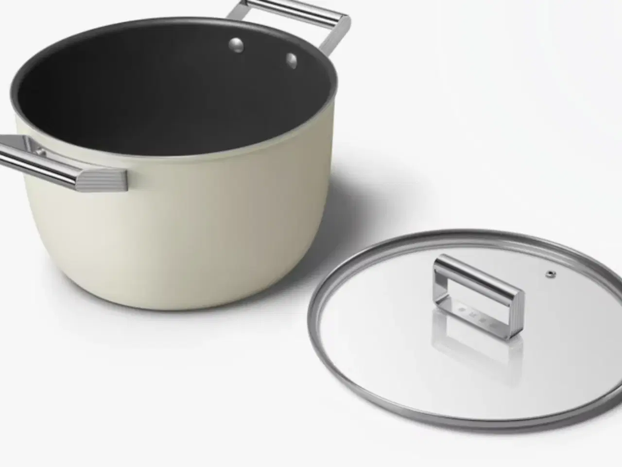 Billede 4 - SMEG Kasserolle Creme , 26 cm