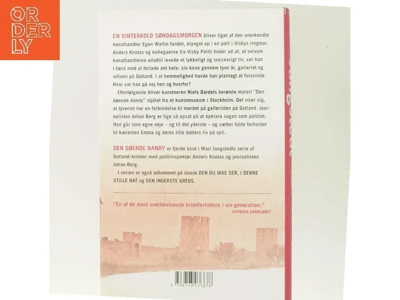 Billede 3 - Den døende dandy : kriminalroman af Mari Jungstedt (Bog)