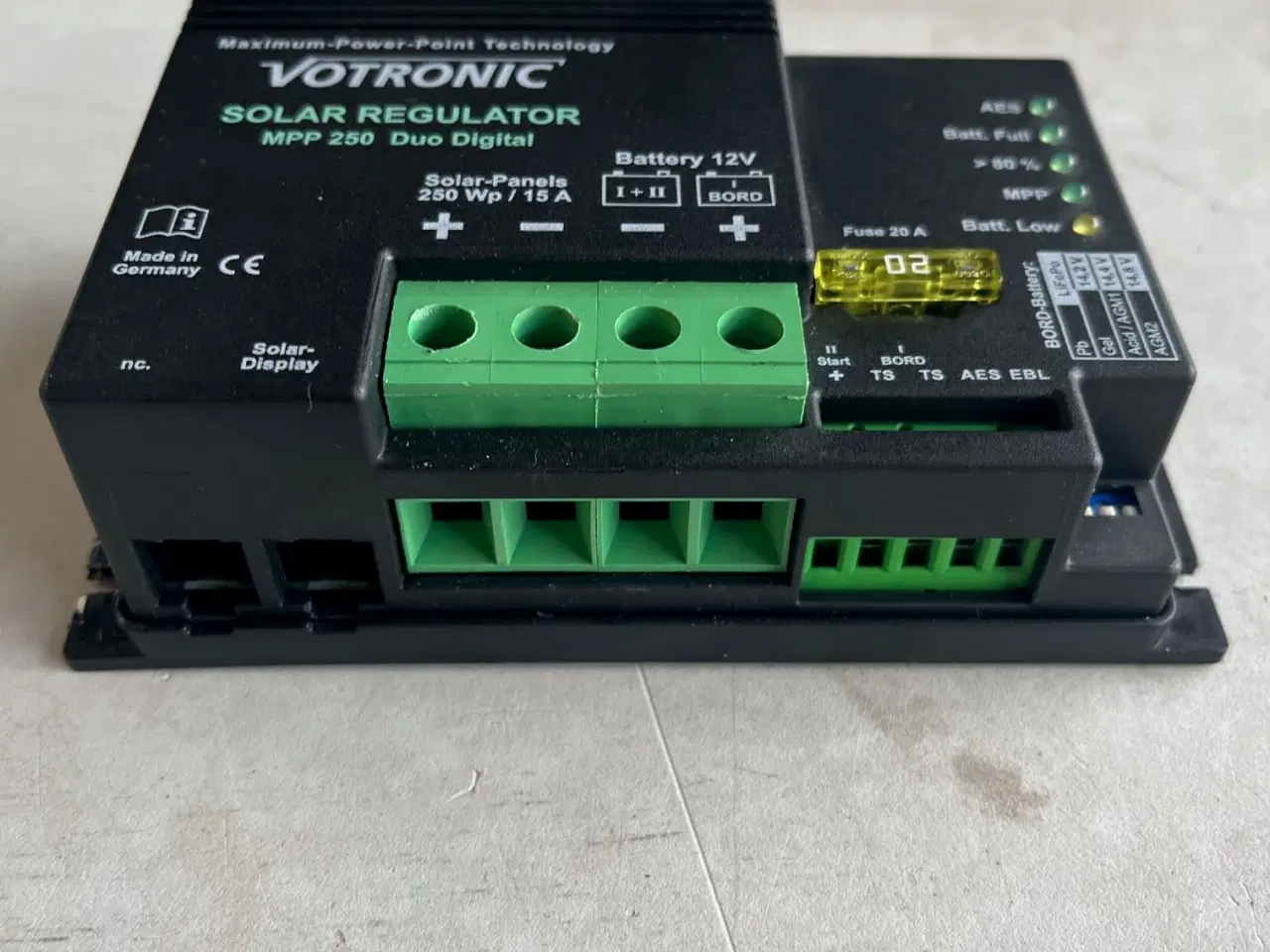 Billede 2 - Votronic solcelleregulator MPP250 20A