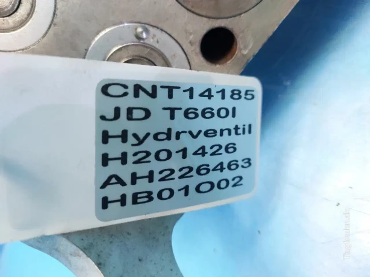 Billede 15 - John Deere T660I Hydraulikventil H201426