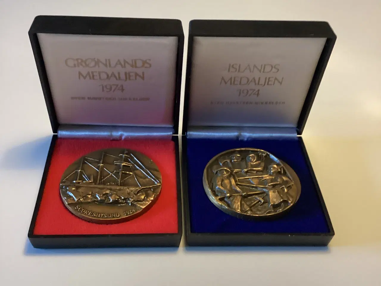 Billede 2 - Grønlands/Islands medaljen 1974