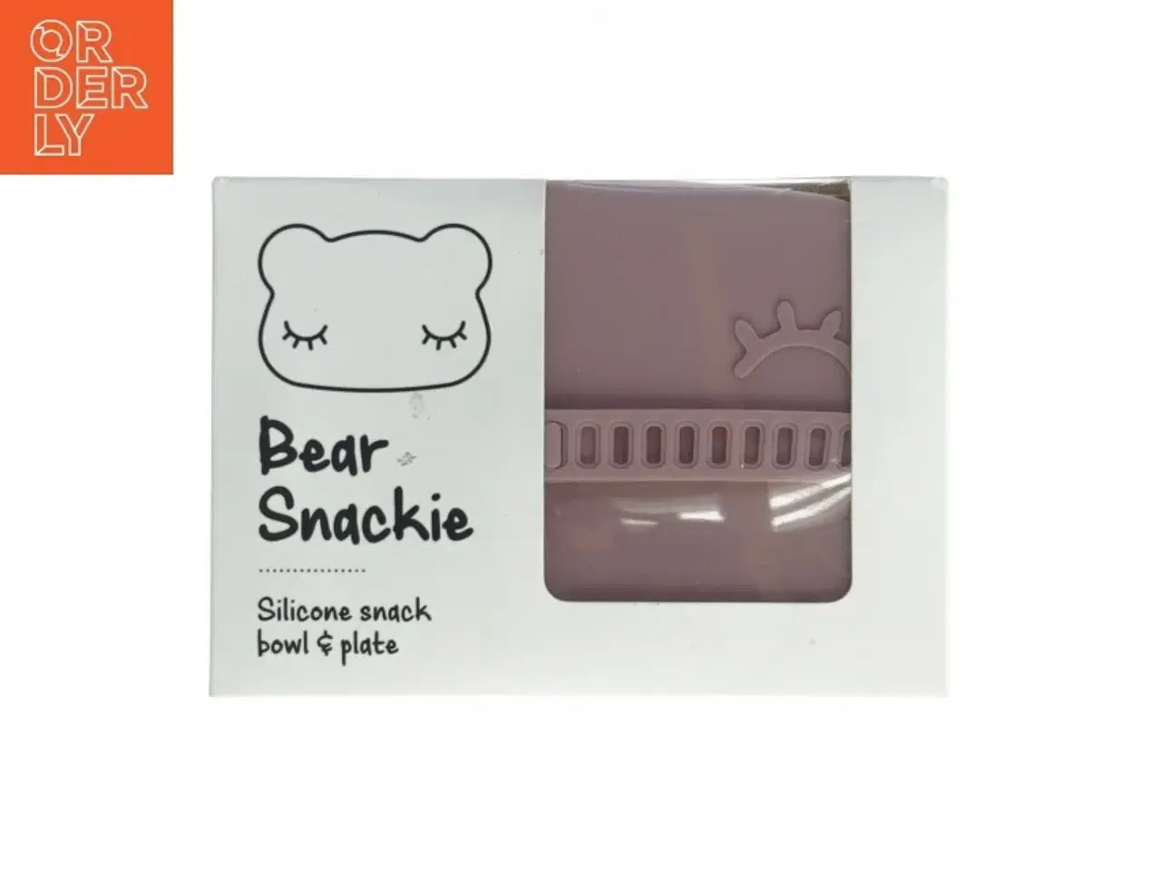 Billede 1 - Silikone snack skål og tallerken (str. 14 x 10 cm)