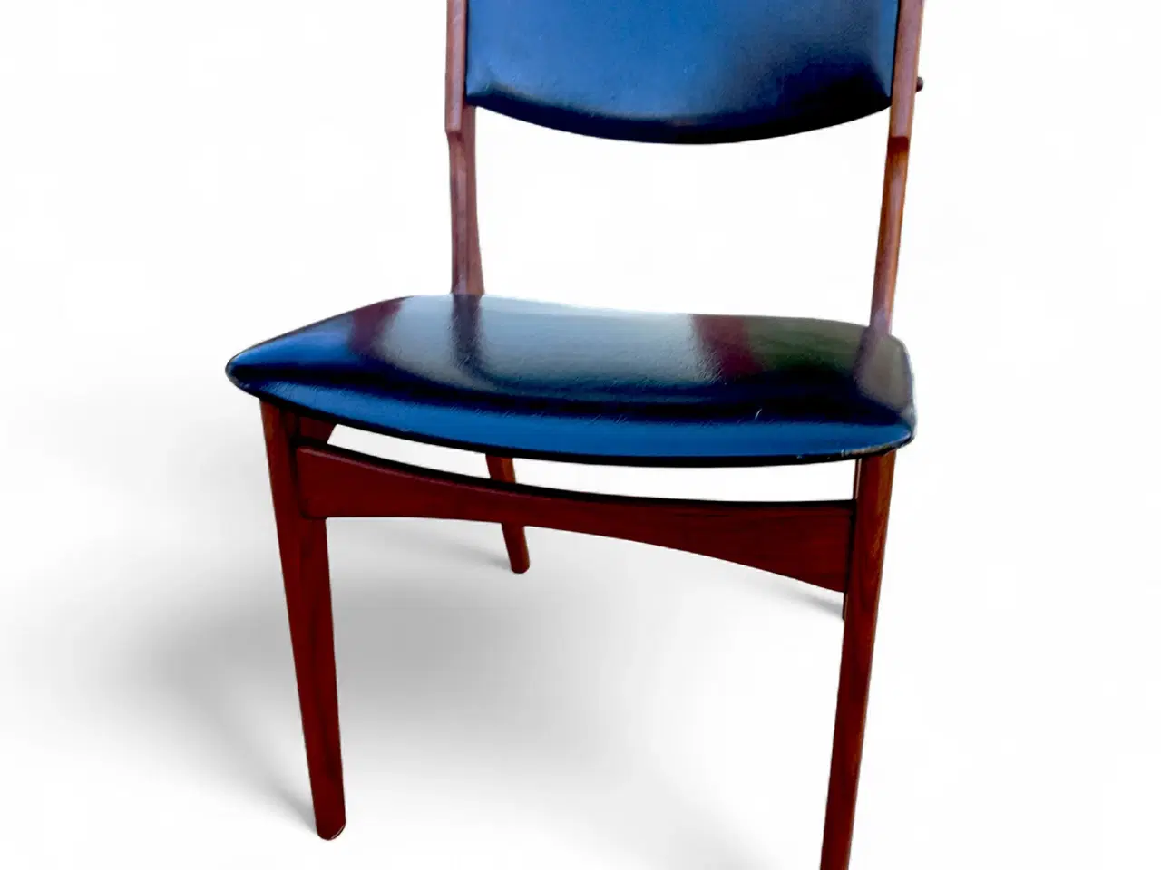 Billede 4 - Et par - Vintage spisebordsstole i massiv teak