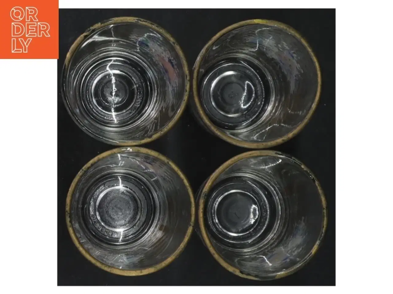Billede 3 - Dekorative glas med blomstermønster (str. 9,5 cm)