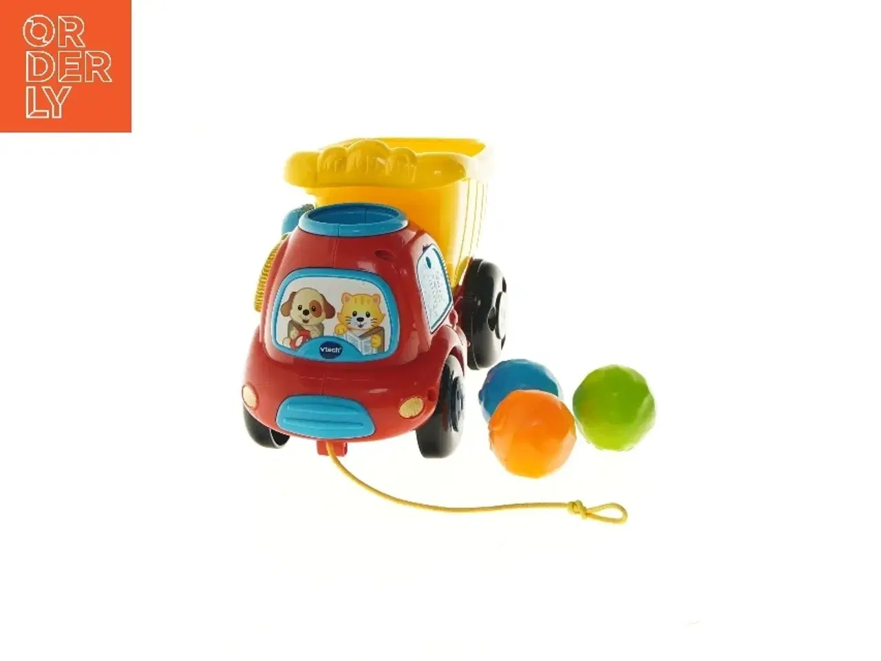 Billede 1 - Legetøjslastbil med kugler fra Vtech (str. 14x12x27 cm)