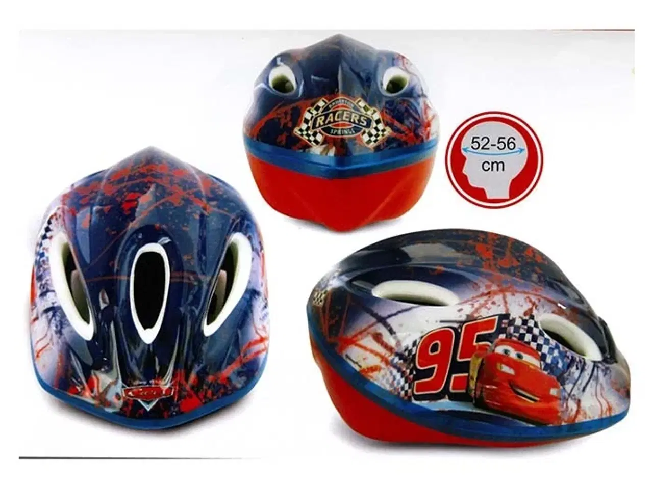 Billede 1 - Disney Cars cykelhjelm