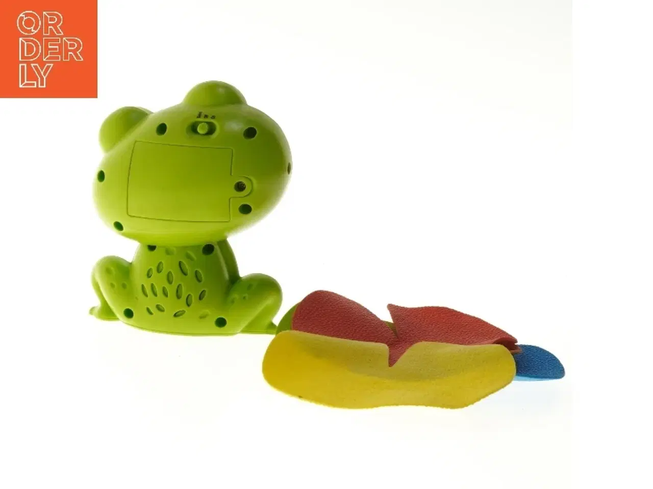 Billede 2 - Frø legetøj med farverige blade (str. 13,5 cm)