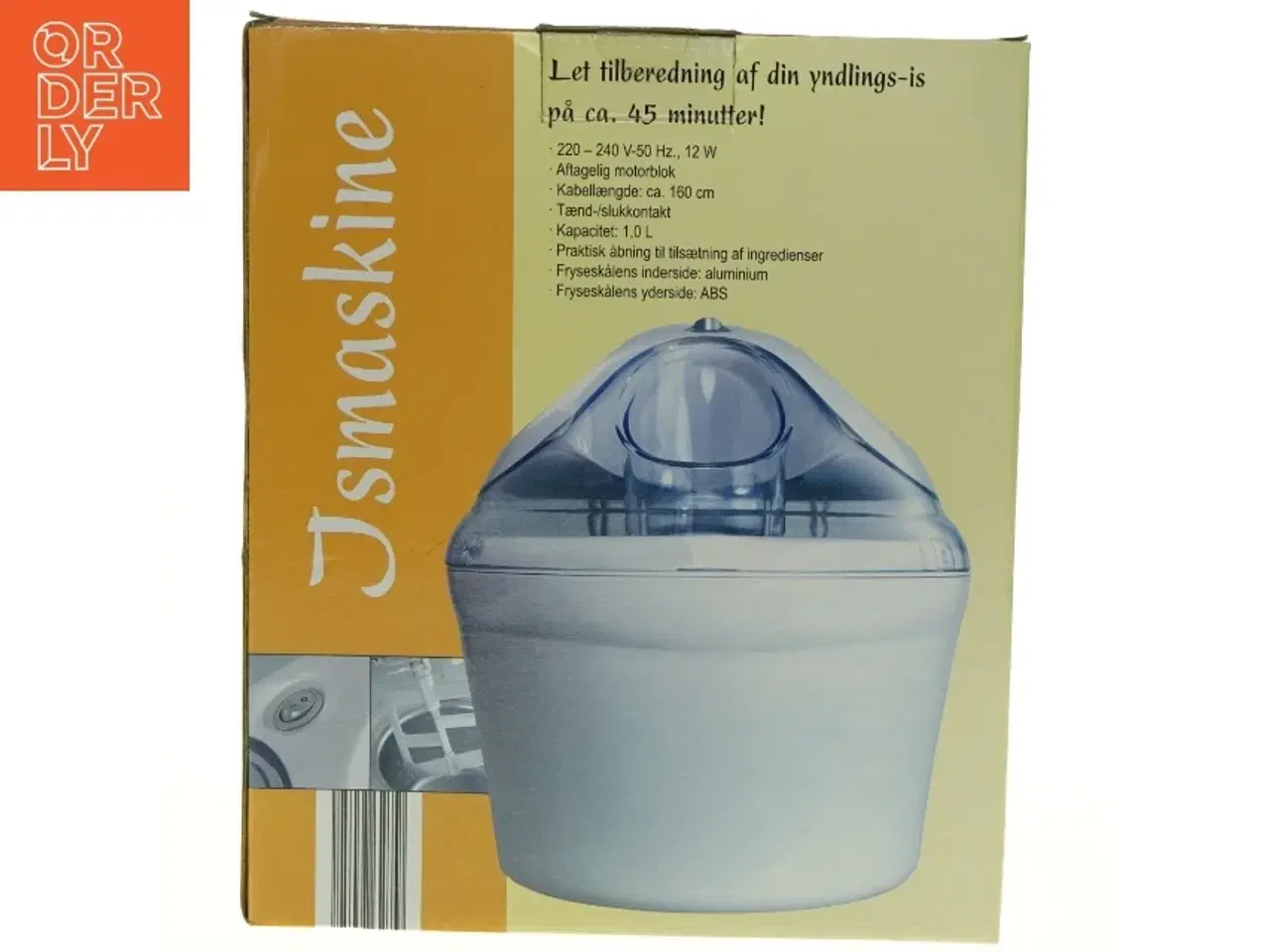 Billede 4 - Ismaskine (str. H. 22 cm)