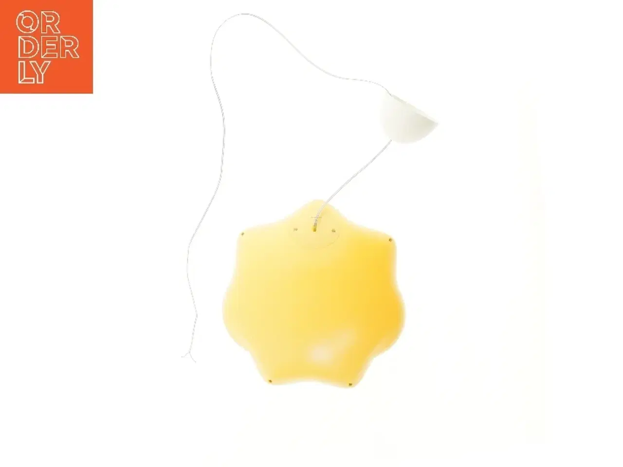 Billede 2 - Gul stjerneformet loftlampe fra Philips (str. Ø 36 cm)