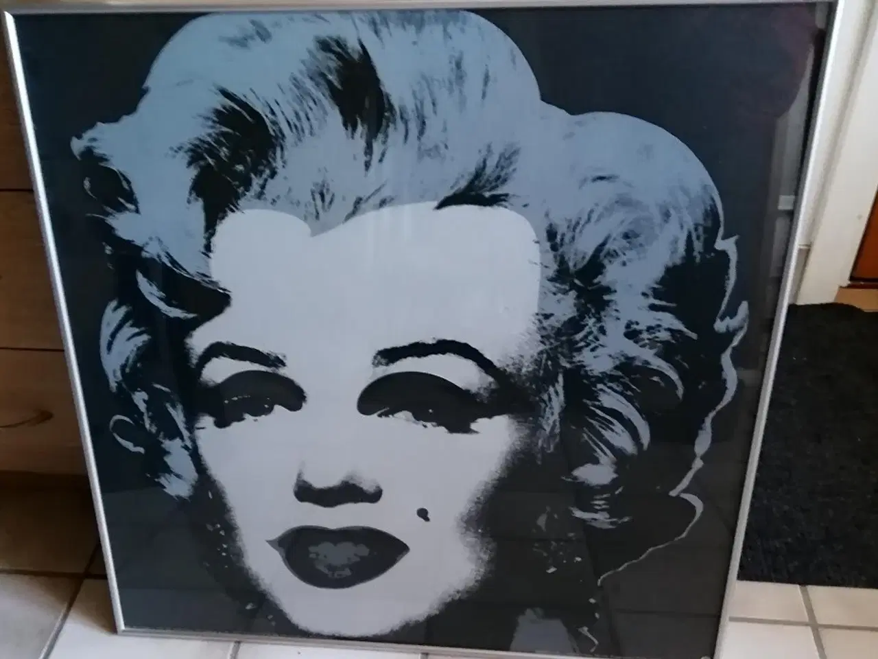 Billede 1 - PLAKAT I RAMME, MOTIV: MARYLIN MONROE