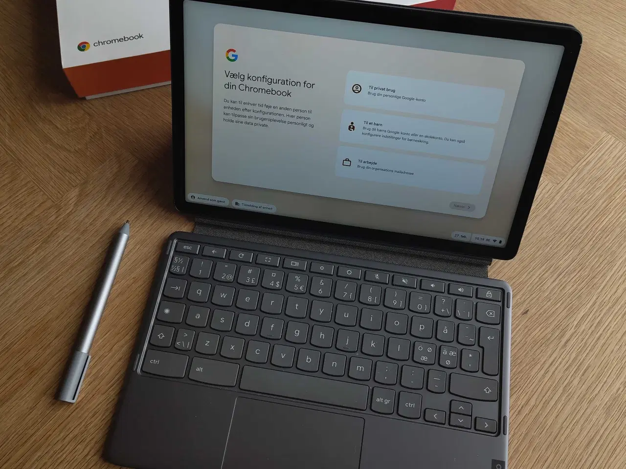 Billede 2 - Flot Lenovo Chromebook med touchskærm og pen