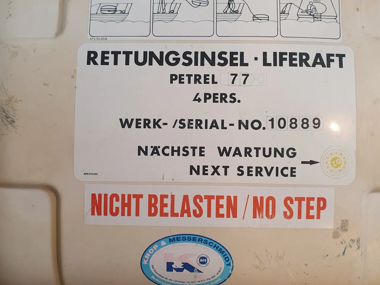 Billede 2 - 4 pers. redningsflåde