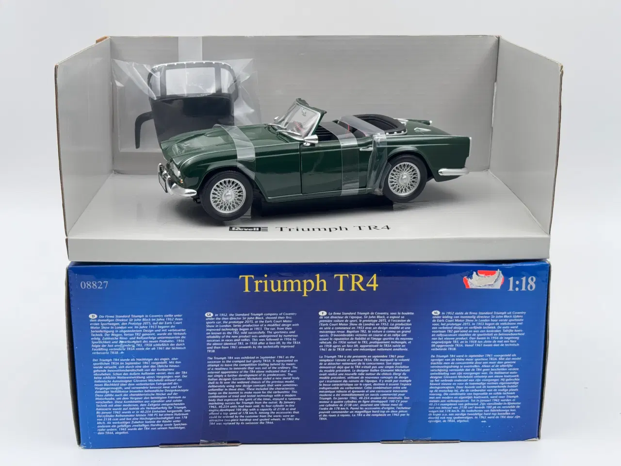 Billede 1 - 1961 Triumph TR4 Roadster Super Sjælden - 1:18