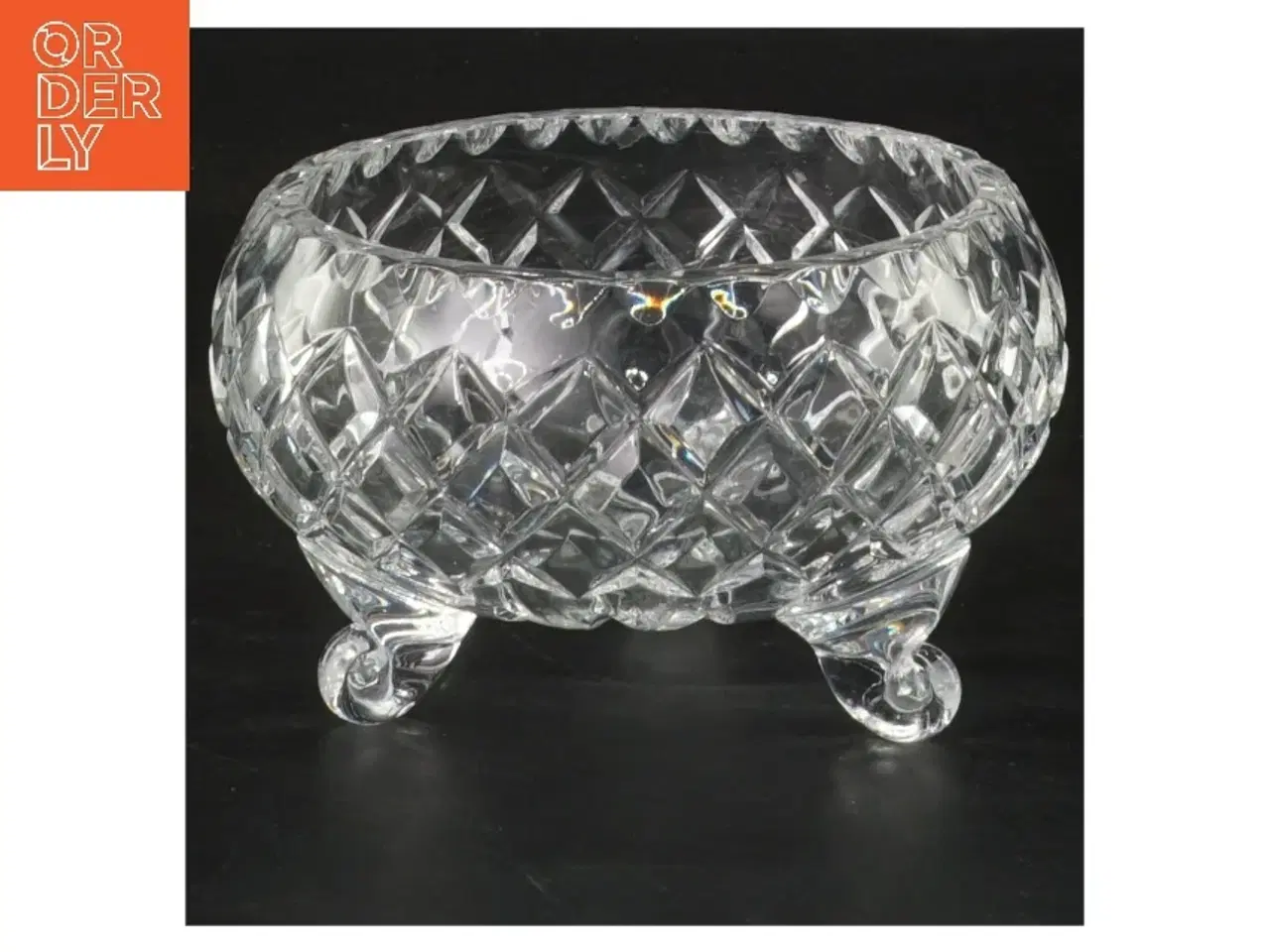 Billede 1 - Glaskrukke på fod (str. Ø 10 cm)