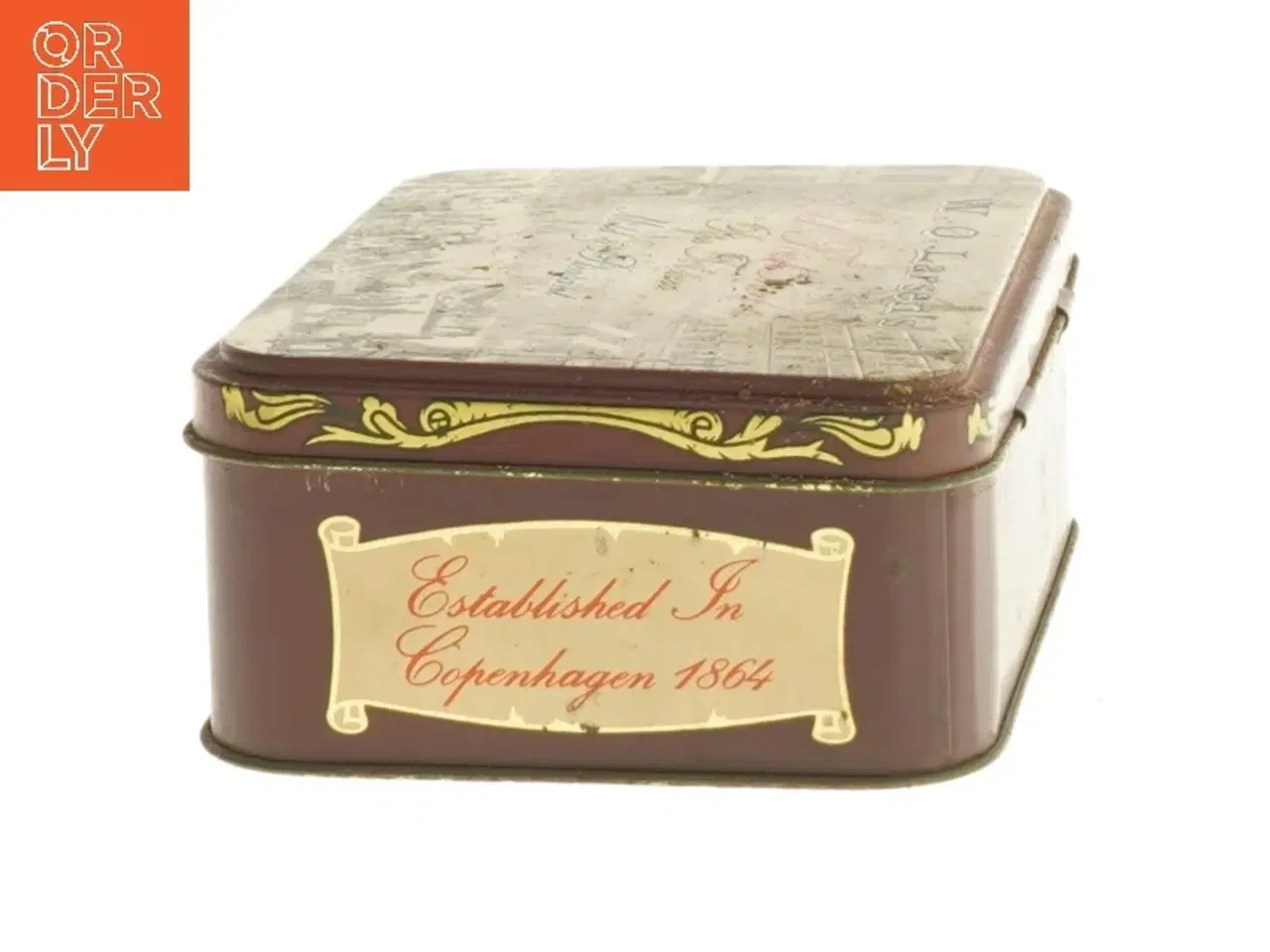 Billede 3 - Vintage tobaksdåse (str. 13x9,5 cm)