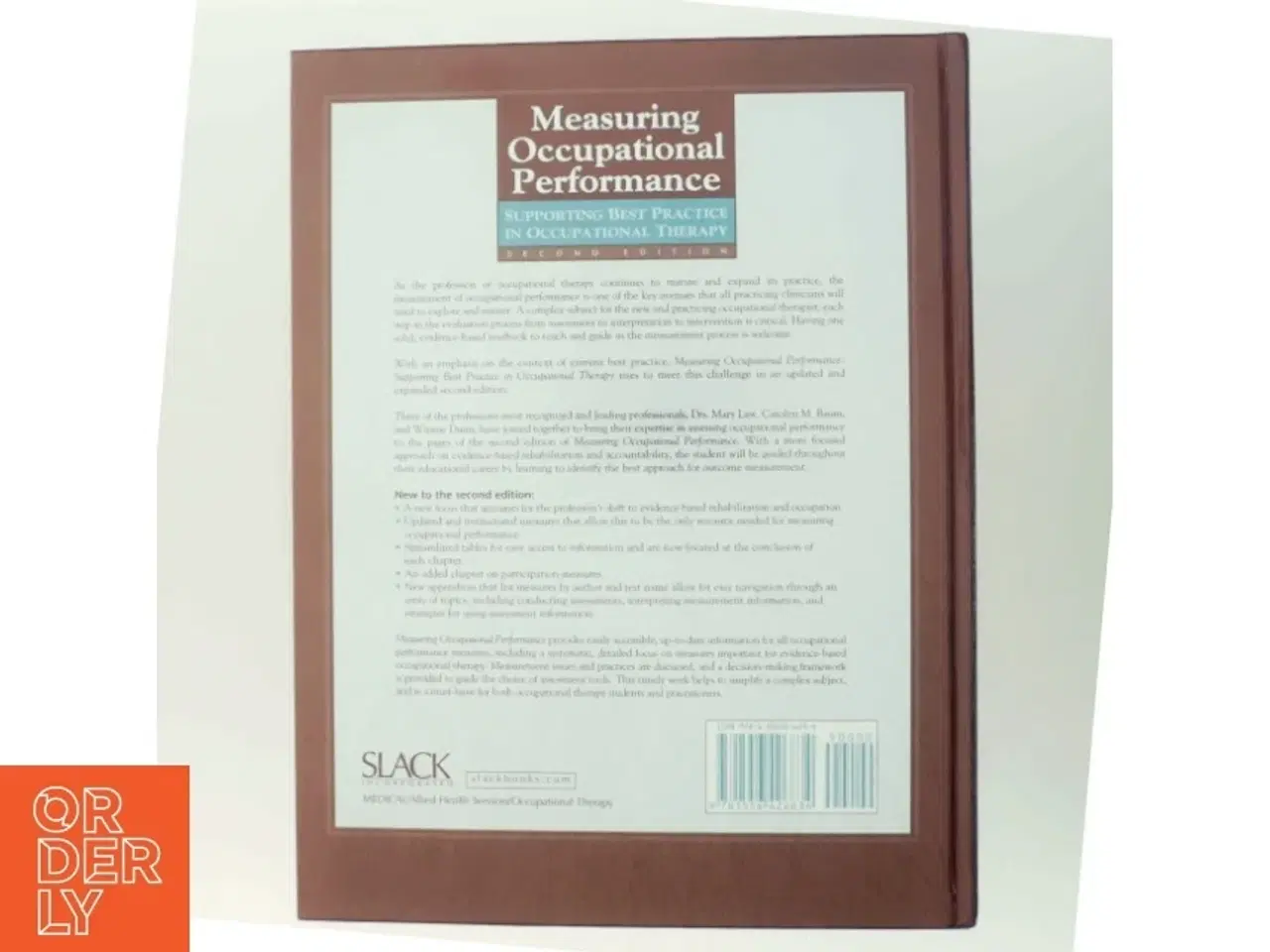 Billede 3 - Measuring occupational performance : supporting best practice in occupational therapy (Bog)