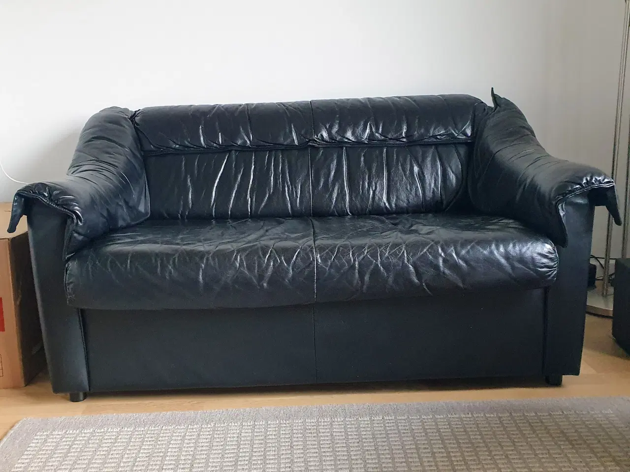 Billede 2 - Lædersofa