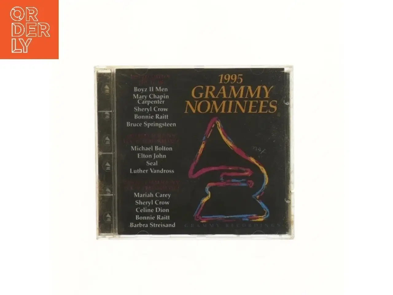 Billede 1 - CD: Grammy Nominees 1995 fra Sony Music (str. 12,5x14 cm)
