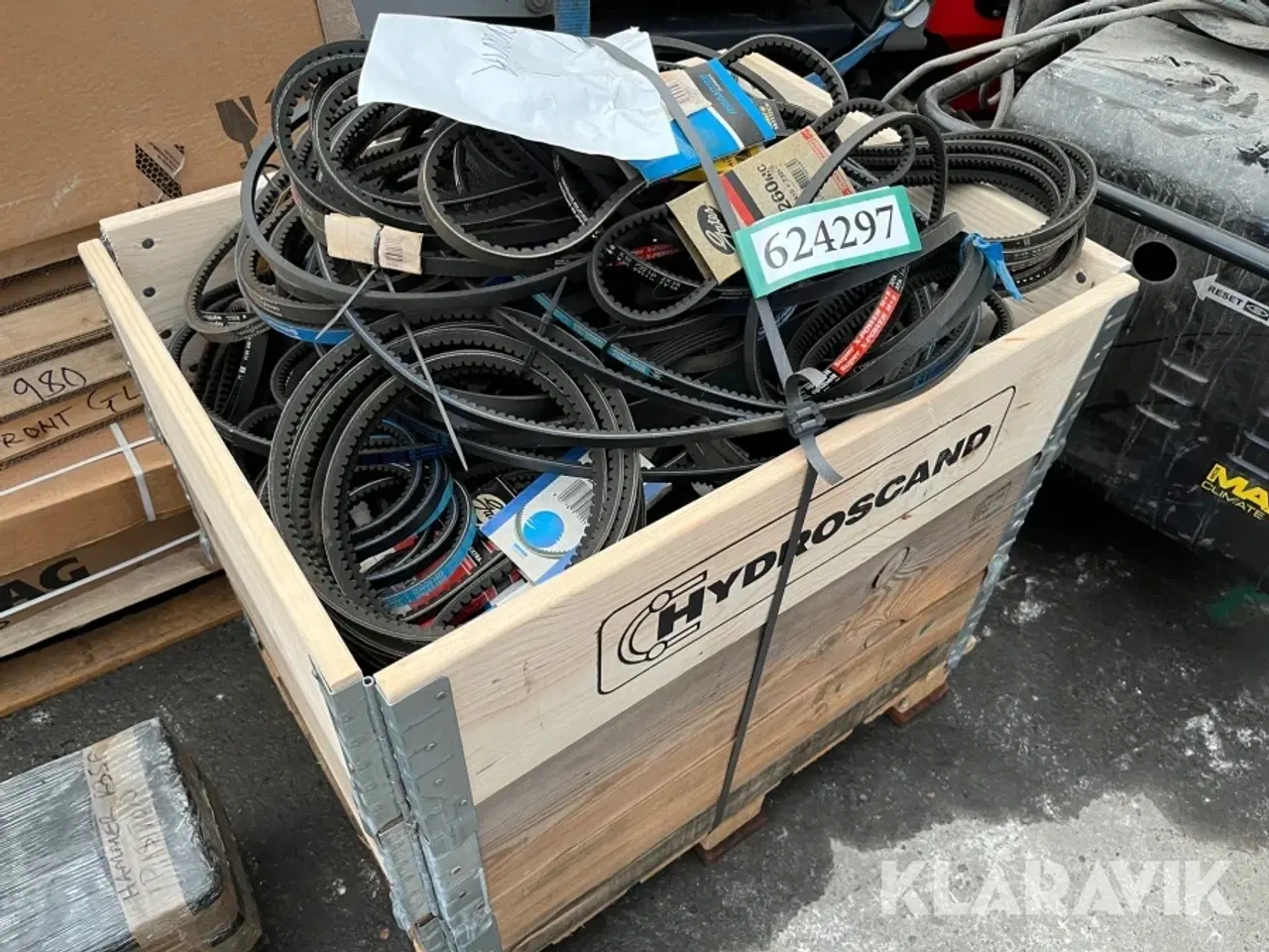 Billede 1 - Kilremme Gates/Dayco/optibelt 1 pallePalle