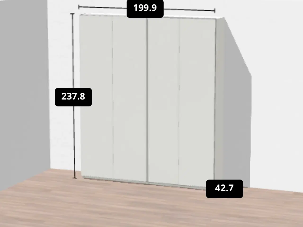 Billede 4 - Ikea pax skab