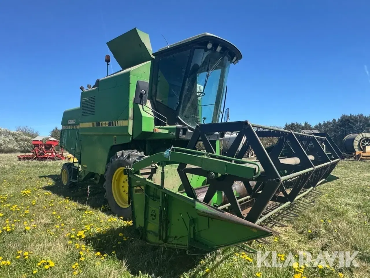 Billede 4 - Mejetærsker John Deere 1158