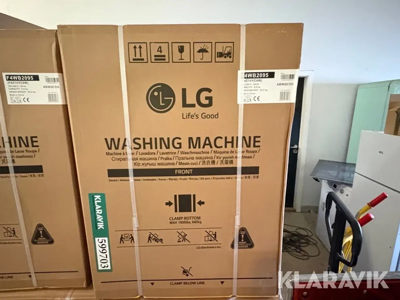 Billede 2 - Vaskemaskine LG F4WB2095 1 styk