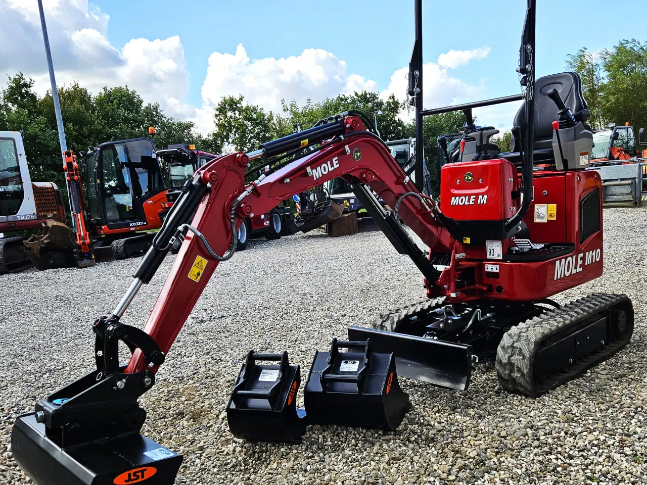 Billede 3 - Mole M10 / Yanmar motor / fabriksny med skovle