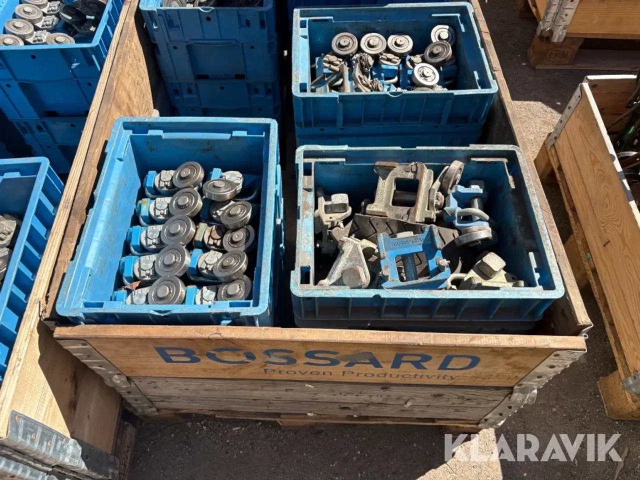 Billede 5 - Skinnerulle 110styk Pandrol
