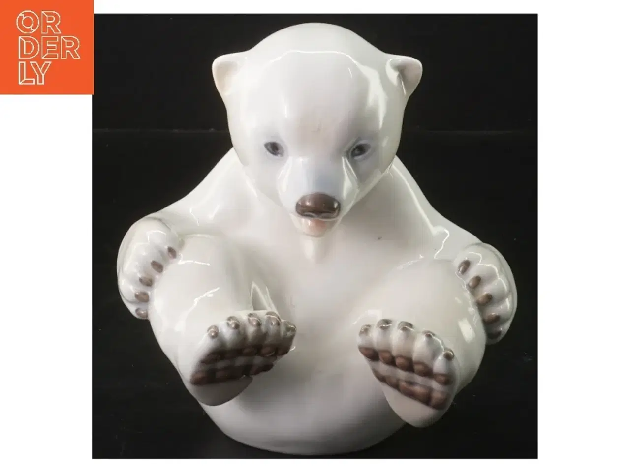 Billede 1 - Porcelænsbjørn figur fra B&G (str. 14,5 cm)