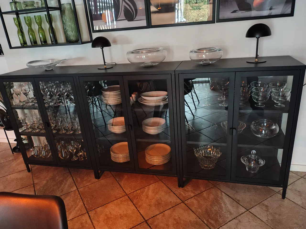 Billede 4 - Brisbane vitrineskabe 3 stk