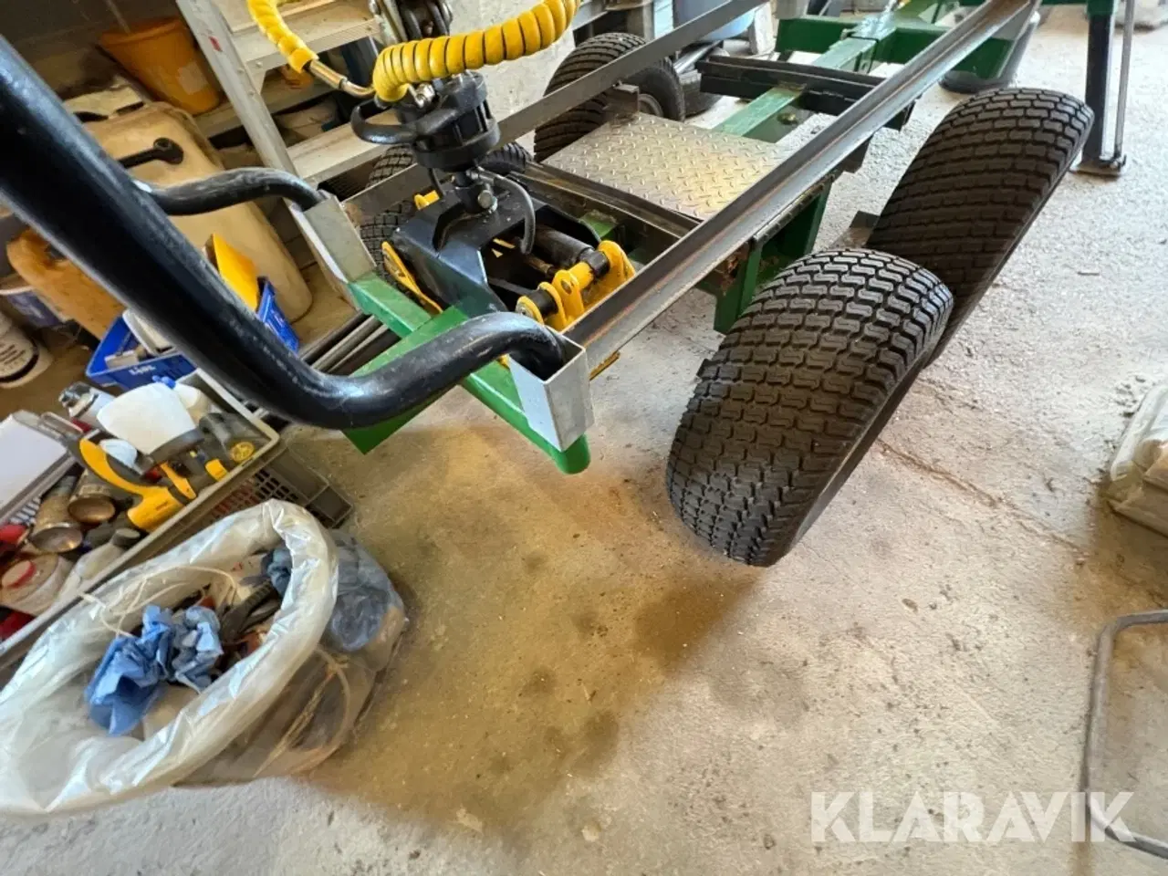 Billede 9 - Udkørselsvogn med kran og grab Kellfri 21-SV20