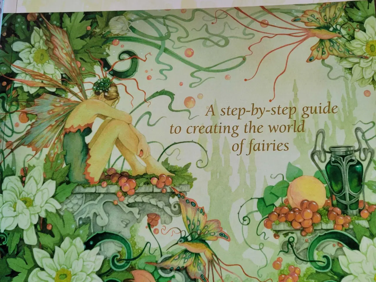 Billede 1 - Linda Ravensroft How to draw &pasning Fairyland 