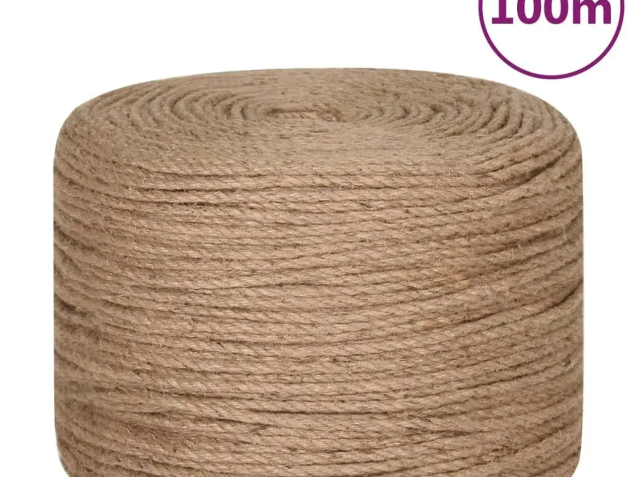 Billede 2 - Jutereb 100 m langt 6 mm tykt